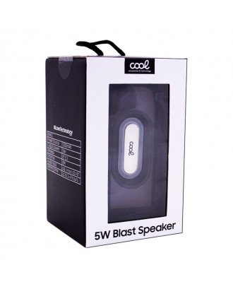 Alto-falante Musica Universal Bluetooth 5W COOL Blast Preto
