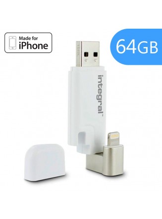 Pen Drive x 64 GB USB 3.0 iSHUTTLE Integral iPhone 5 / 6 / 7 / 8 / X / iPad