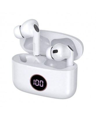 Auriculares Bluetooth Dual Pod Lcd COOL AIR PRO Brancos