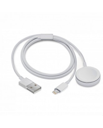 Cabo USB magnético COOL para Apple Watch + Cabo Lightning para iPhone/iPad (2 em 1)