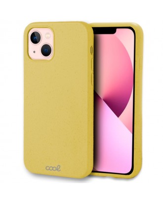 Capa COOL para Apple iPhone 13 Biodegradável Amarela