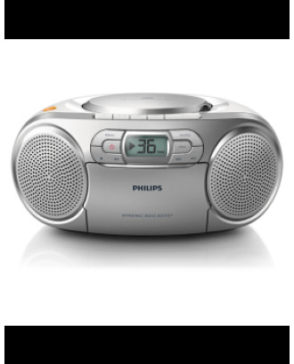 Rádio Portátil Philips AZ127 FM/Leitor de CD/CD-R/CD-RW -  Grade A+