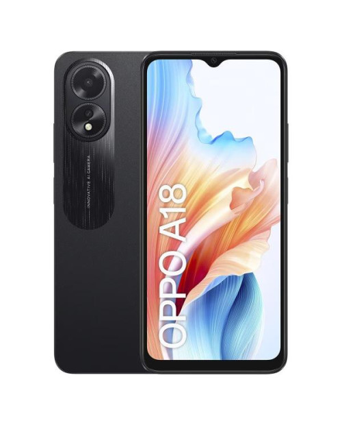 OPPO A18 (4GB RAM / 128GB) Preto Caja Abierta - Grade C