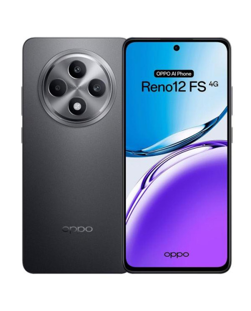 OPPO Reno12 FS 4G (8GB RAM / 512GB) Preto com carregador 45W Caja Abierta - Grade C