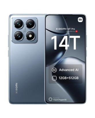 Smartphone Xiaomi 14T Pro (12GB RAM / 512GB) Azul Caja Abierta - Grade C