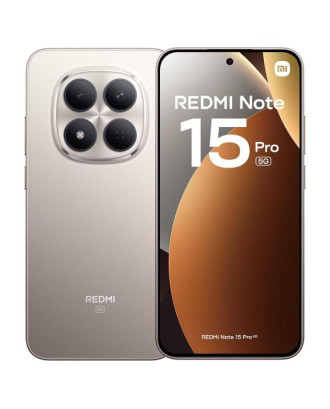 Xiaomi Redmi Note 15 Pro 5G (8GB RAM, 256GB) Titanio Caja Abierta - Grade C