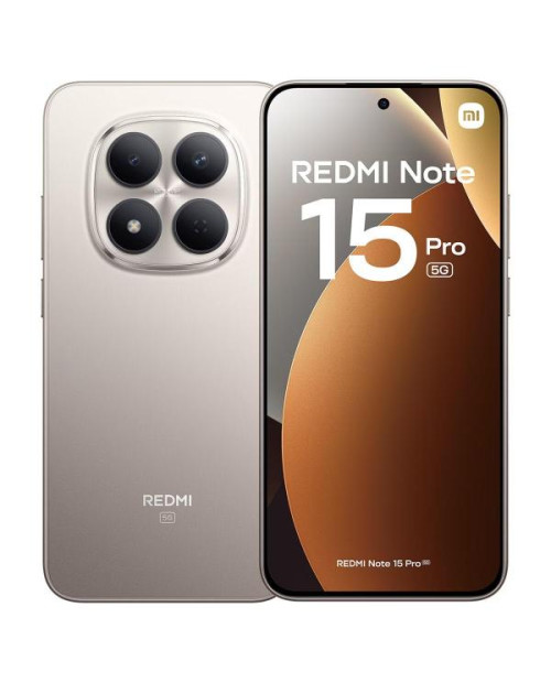 Xiaomi Redmi Note 15 Pro 5G (8GB RAM, 256GB) Titanio Caja Abierta - Grade C