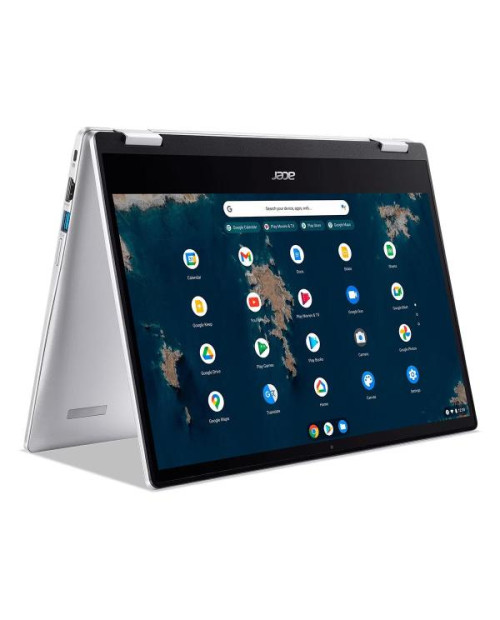 Portátil Chromebook Convertible 2 en 1 Acer Spin CP314 (14 ,Táctil, Celeron, 4GB RAM, 128GB) Silver Caja Abierta - Grade B