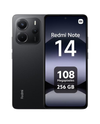 Xiaomi Redmi Note 14 (8GB RAM, 256GB) Preto Medianoche Caja Abierta - Grade C