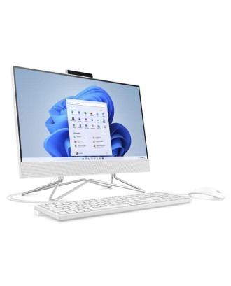Portátil Ordenador All in One HP 22-dd2000ns (21,5, Intel Celeron, 8GB RAM, 256GB SSD, W11) Branco Caja Abierta - Grade B