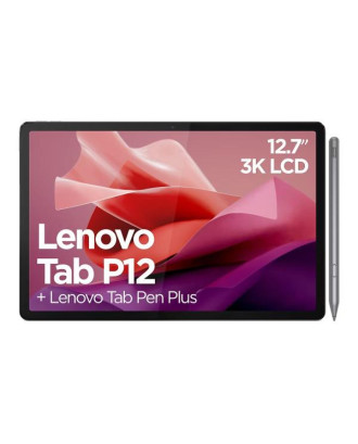 Tablet Lenovo Tab P12 (12.7 3K, 8GB RAM, 256GB, + Tab Pen Plus) Gris Caja Abierta - Grade C