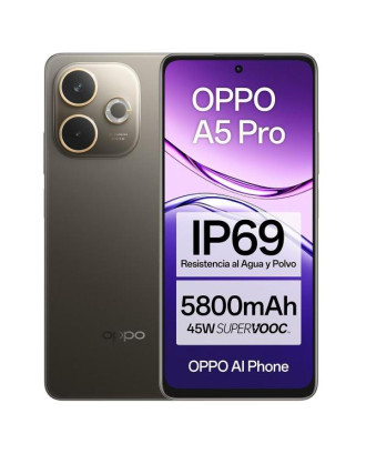 OPPO A5 Pro 256GB + 8GB RAM (Libre) Color Preto Caja Abierta - Grade C