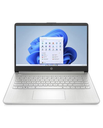 Portátil HP Stream 14s-dq0024ns 14 Celeron 4GB 128GB SSD W11s Silver Caja Abierta - Grade B