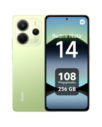 Xiaomi Redmi Note 14 256GB + 8GB RAM Color Verde Lima Caja Abierta - Grade C