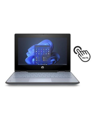 Portátil HP x360 Fortis 11 G9 Silver N6000 8GB 256GB SSD 11 Azul QWERTY Windows 11 - Grade B