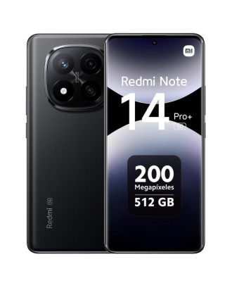 Xiaomi Redmi Note 14 Pro+ 5G 6.7 (UNISOC T7250) Black Midnight Caja Abierta - Grade C