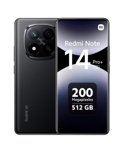 Xiaomi Redmi Note 14 Pro+ 5G 6.7 (UNISOC T7250) Black Midnight Caja Abierta - Grade C
