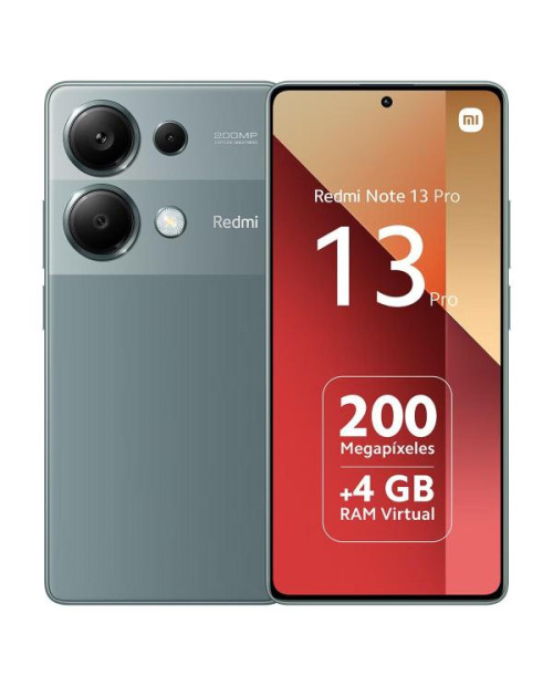 Xiaomi Redmi Note 13 Pro (8GB RAM + 256GB) Verde Bosque Caja Abierta - Grade C