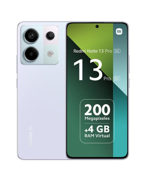 Xiaomi Redmi Note 13 Pro 5G Malva (8GB RAM + 256GB) Malva Caja Abierta - Grade C