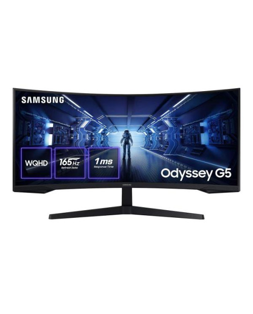 Portátil Monitor Gaming Curvo 34 Samsung Odyssey G5 (Ultra WQHD, 165Hz) Caja Abierta - Grade B