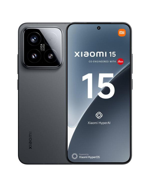 Móvil Xiaomi 15 Qualcomm Snapdragon 8 Elite, 12GB RAM, 512GB Preto Caja Abierta - Grade C
