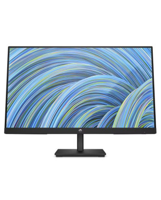 Portátil Monitor PC HP V24v G5 23.8 Full HD, 75 Hz, AMD FreeSync Preto (Caja Abierta ) - Grade B