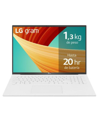 Portátil LG gram 17Z90R 17 Intel Core i7-1360P, 32GB, 512GB SSD, W11 Branco (Caja Abierta ) - Grade B