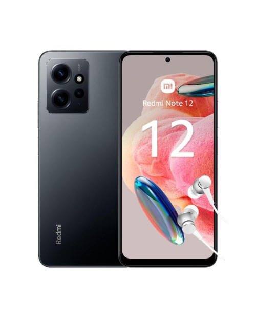 Xiaomi Redmi Note 12 4G 128GB Preto Pantalla Velada - Grade A