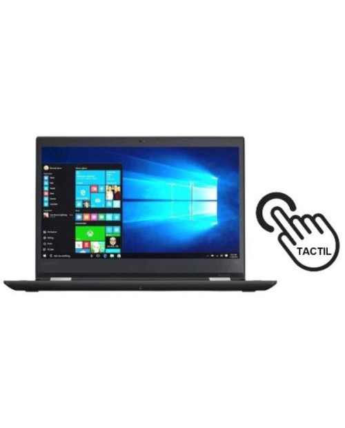 Portátil Lenovo ThinkPad Yoga 370 i5-7300U 16GB 512GB SSD Tactil 13.3 Teclado QWERTY y com carregador Windows 11 - Grade B
