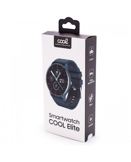 Smartwatch COOL Shadow Elite Silicone Aquamarine