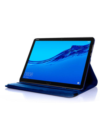 Capa COOL para Huawei Mediapad T5 Couro Sintético Azul 10.1 polegadas Capa COOL para Huawei Mediapad T5 Couro Sintético Azul 10.1 polegadas