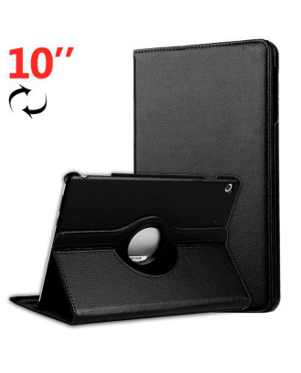 Capa COOL para Huawei Mediapad T5 Couro Sintético Preto 10.1 polegadas