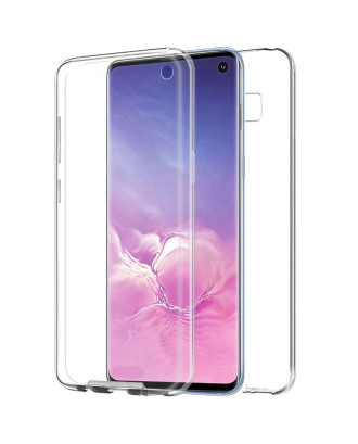 Capa COOL de Silicone 3D para Samsung G973 Galaxy S10 (frente e verso transparentes) Capa COOL de Silicone 3D para Samsung G973 Galaxy S10 (frente e verso transparentes)