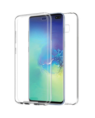 Capa COOL de Silicone 3D para Samsung G975 Galaxy S10 Plus (frente e verso transparentes) Capa COOL de Silicone 3D para Samsung G975 Galaxy S10 Plus (frente e verso transparentes)