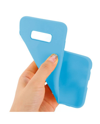 Capa de silicone COOL para Samsung G970 Galaxy S10e (azul claro)