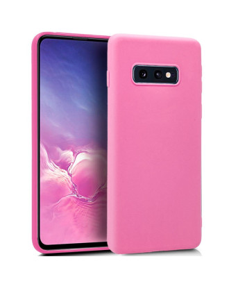 Capa de silicone COOL para Samsung G970 Galaxy S10e (rosa)