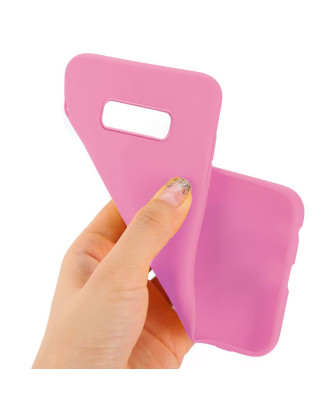 Capa de silicone COOL para Samsung G970 Galaxy S10e (rosa)
