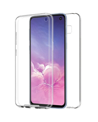 Capa COOL de Silicone 3D para Samsung G970 Galaxy S10e (frente e verso transparentes) Capa COOL de Silicone 3D para Samsung G970 Galaxy S10e (frente e verso transparentes)