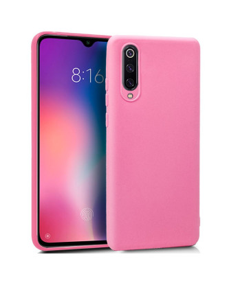 Capa de silicone COOL para Xiaomi Mi 9 (rosa)