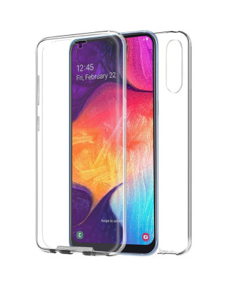 Capa COOL de Silicone 3D para Samsung A505 Galaxy A50 / A30s (frente e verso transparentes) Capa COOL de Silicone 3D para Samsung A505 Galaxy A50 / A30s (frente e verso transparentes)