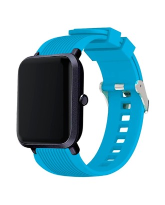 Correia Universal 20mm Amazfit Bip / GTS / Bip Lite / Huawei / Samsung / COOL Borracha Azul Céu