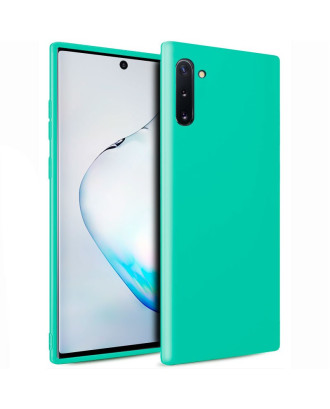 Capa de silicone COOL para Samsung N970 Galaxy Note 10 (Menta)