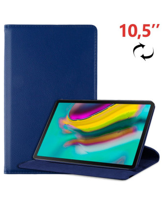 Capa COOLA para Samsung Galaxy Tab S5e T720 / T725 Couro Sintético Azul 10.5 polegadas
