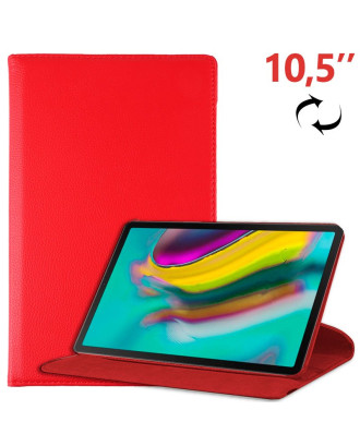 Capa COOL para Samsung Galaxy Tab S5e T720 / T725 Couro Sintético Vermelho 10.5 polegadas
