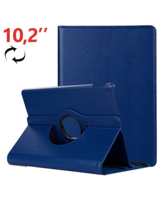 Capa COOL para iPad (2019 / 2020 / 2021) 10,2 polegadas Rotativa Couro Sintético Azul Capa COOL para iPad (2019 / 2020 / 2021) 10,2 polegadas Rotativa Couro Sintético Azul