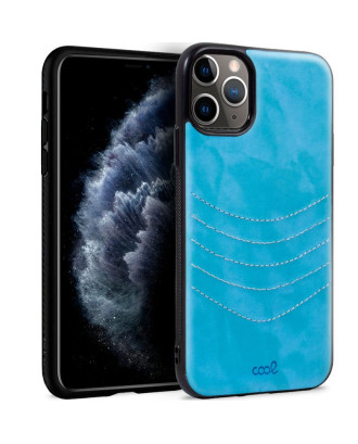 Capa COOL para iPhone 11 Pro Leather Azul Céu Capa COOL para iPhone 11 Pro Leather Azul Céu