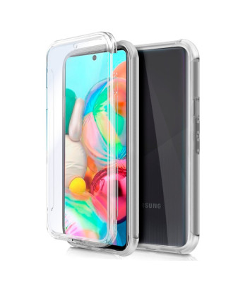 Capa COOL de Silicone 3D para Samsung A515 Galaxy A51 (frente e verso transparentes) Capa COOL de Silicone 3D para Samsung A515 Galaxy A51 (frente e verso transparentes)