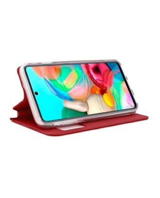 Capa Flip Cover COOL para Samsung A715 Galaxy A71 Vermelho