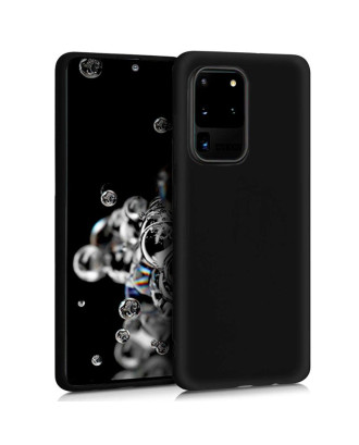 Capa de silicone COOL para Samsung G988 Galaxy S20 Ultra 5G (preta)
