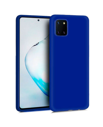Capa de silicone COOL para Samsung N770 Galaxy Note 10 Lite (azul)